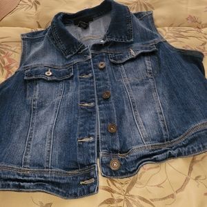 Denim vest